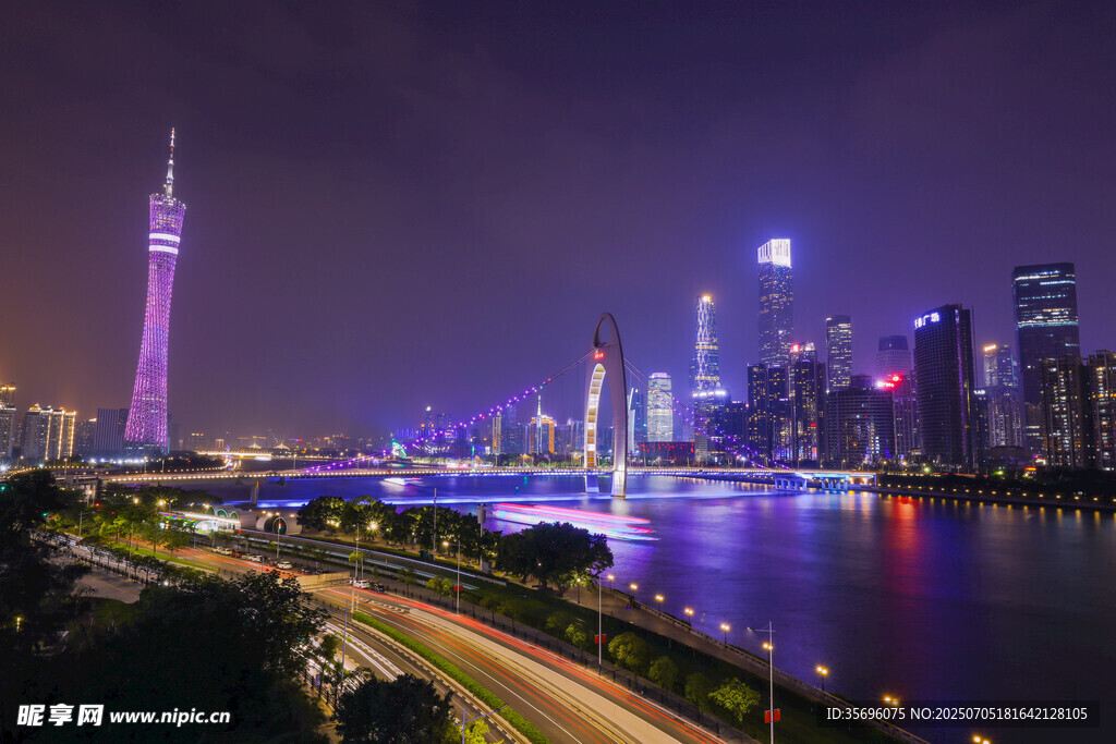 珠江新城夜景