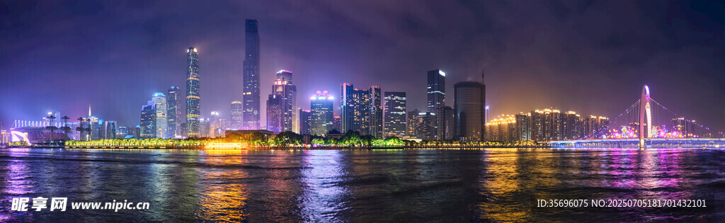 广州城市夜景