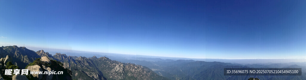 安徽黄山风景图