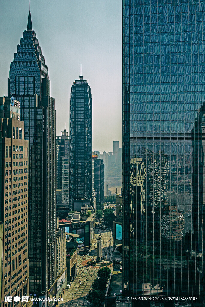 都市高楼景观