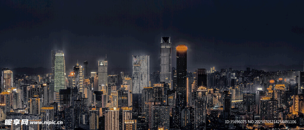 繁华都市夜景