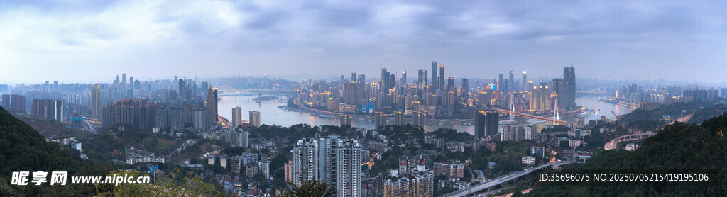 城市天际线景观