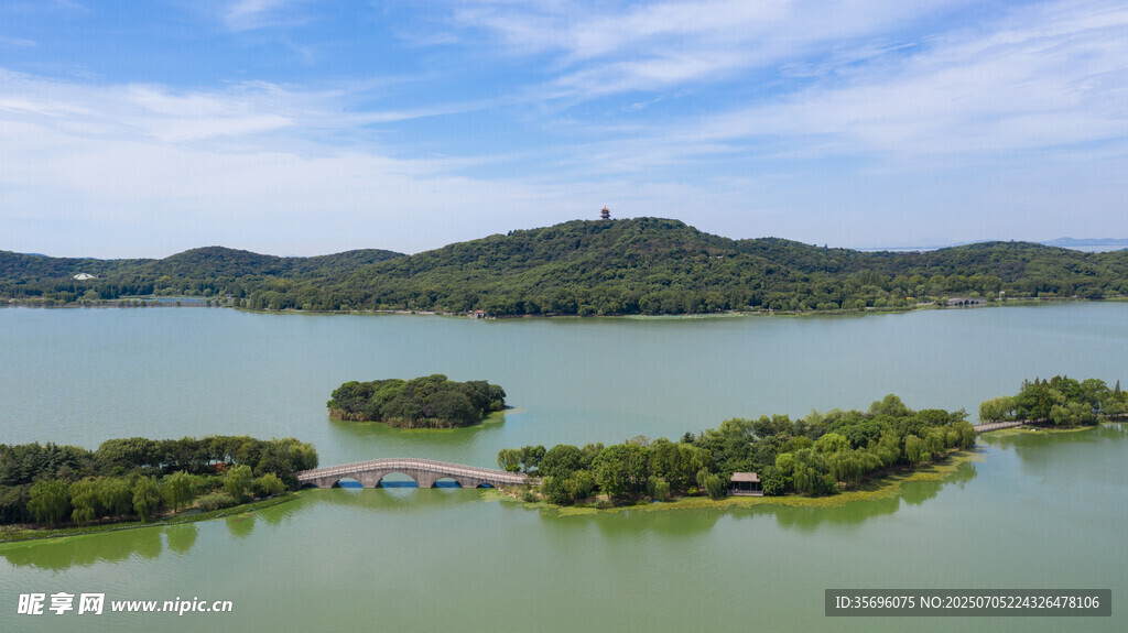 无锡太湖风光蠡湖公园