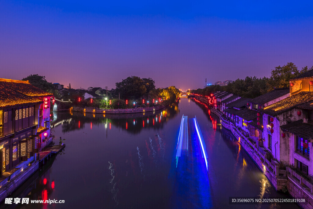 无锡清名桥夜景