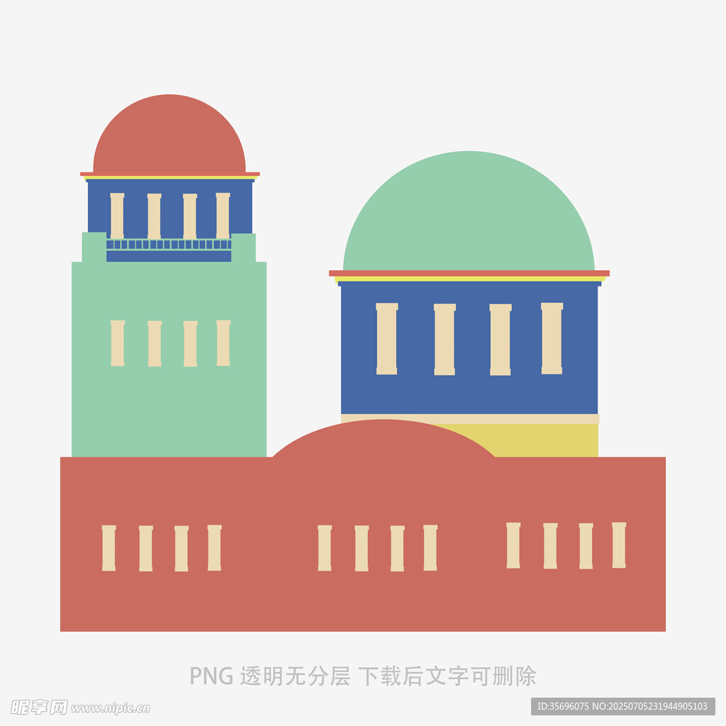 多彩建筑景观