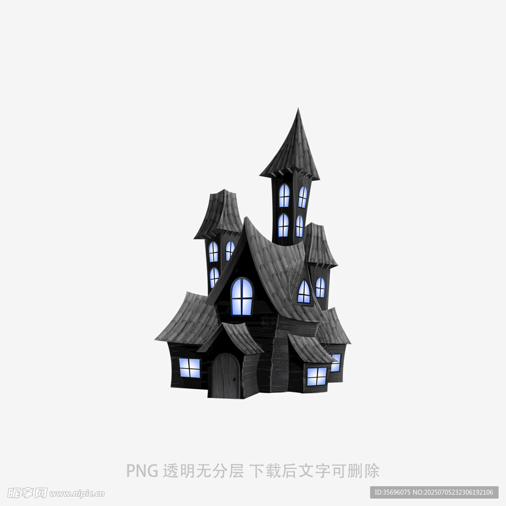 暗黑风哥特式迷你小城堡