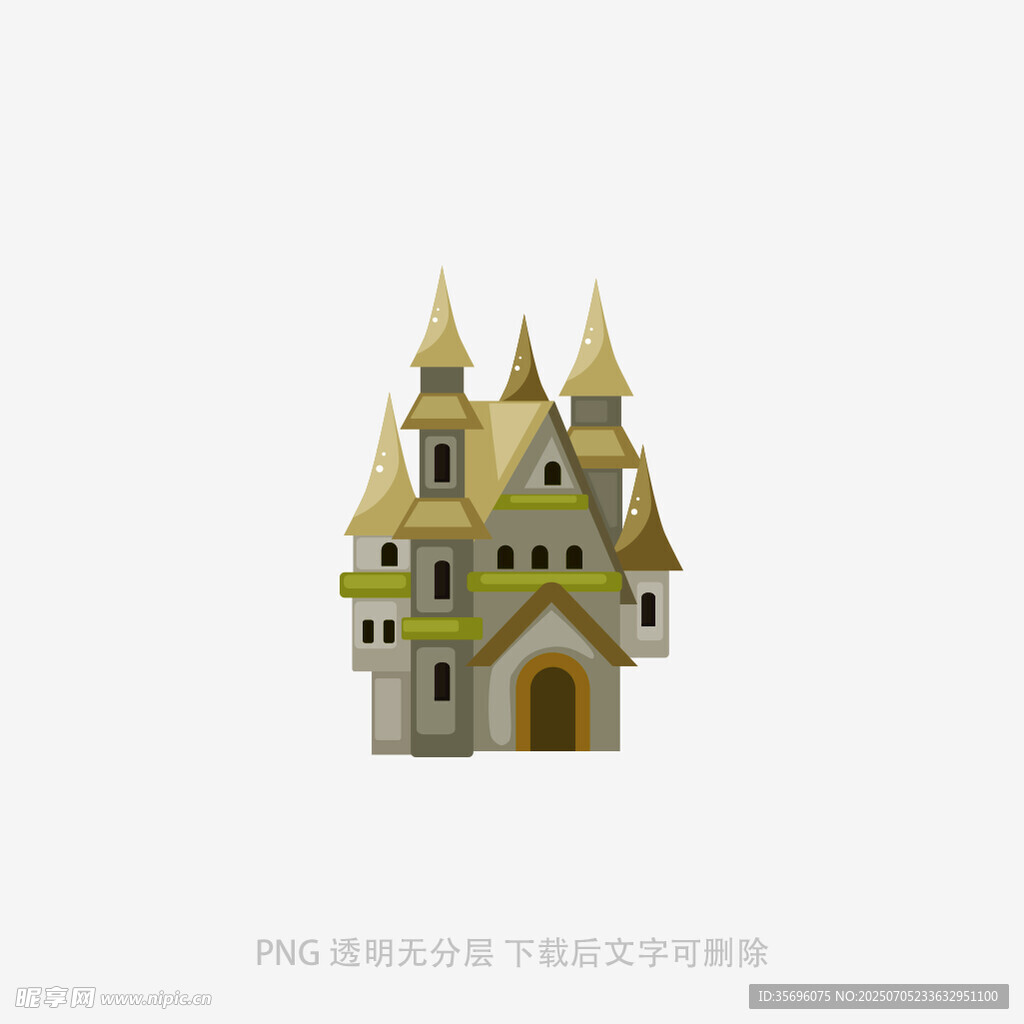 梦幻童话风城堡模型