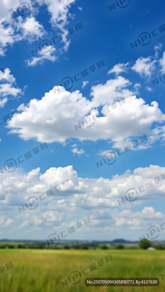 画的背景天空要通透看得远