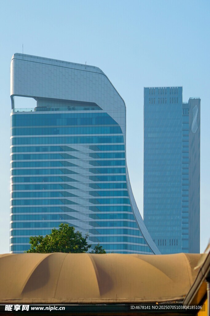 现代都市高楼景观