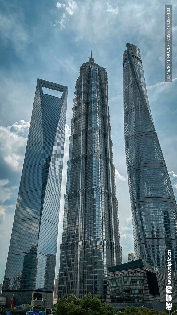上海摩天大楼城市景观