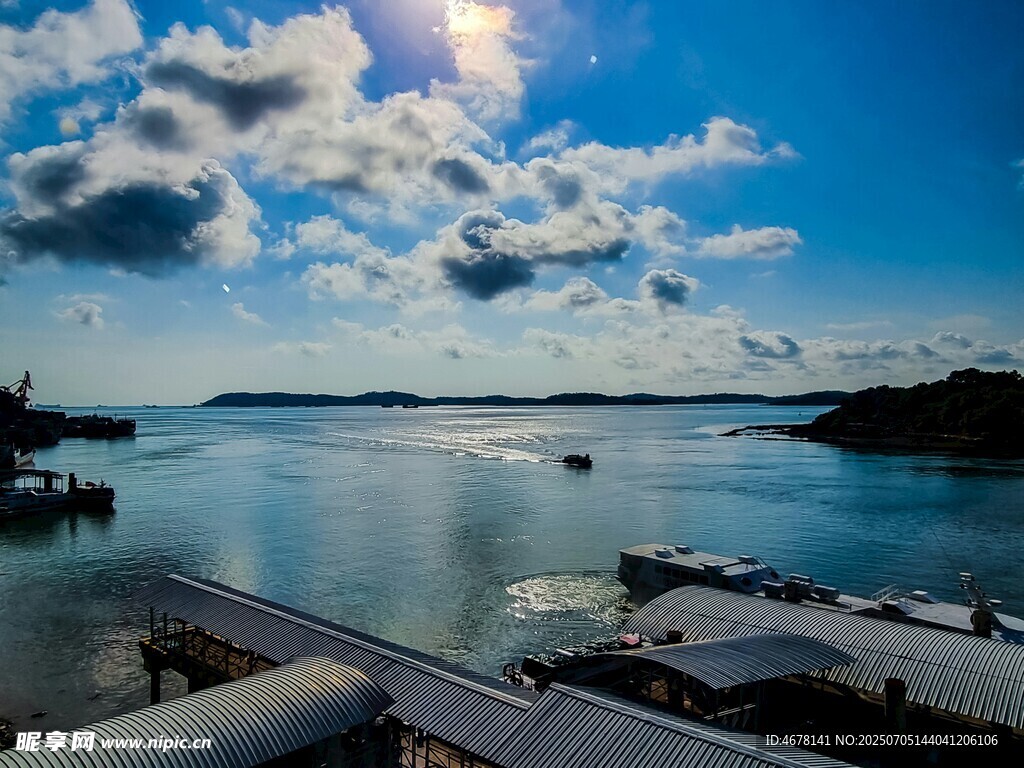 海滨码头美景