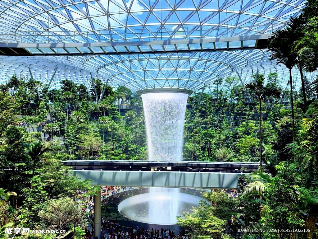 新加坡滨海湾花园景观