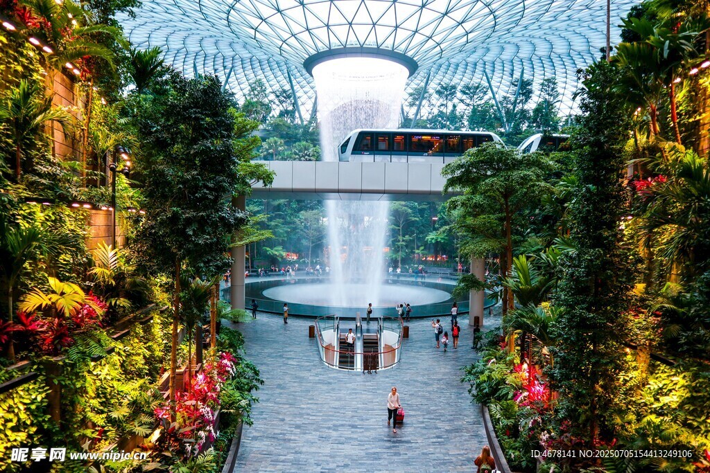 新加坡滨海湾花园景观