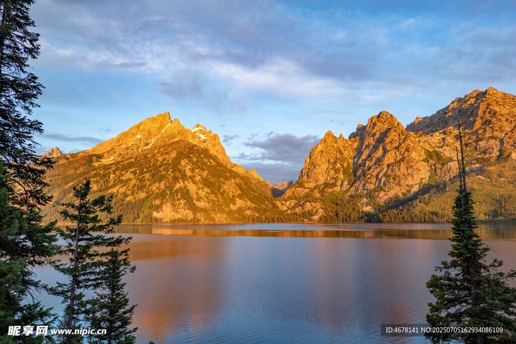 壮丽湖山美景