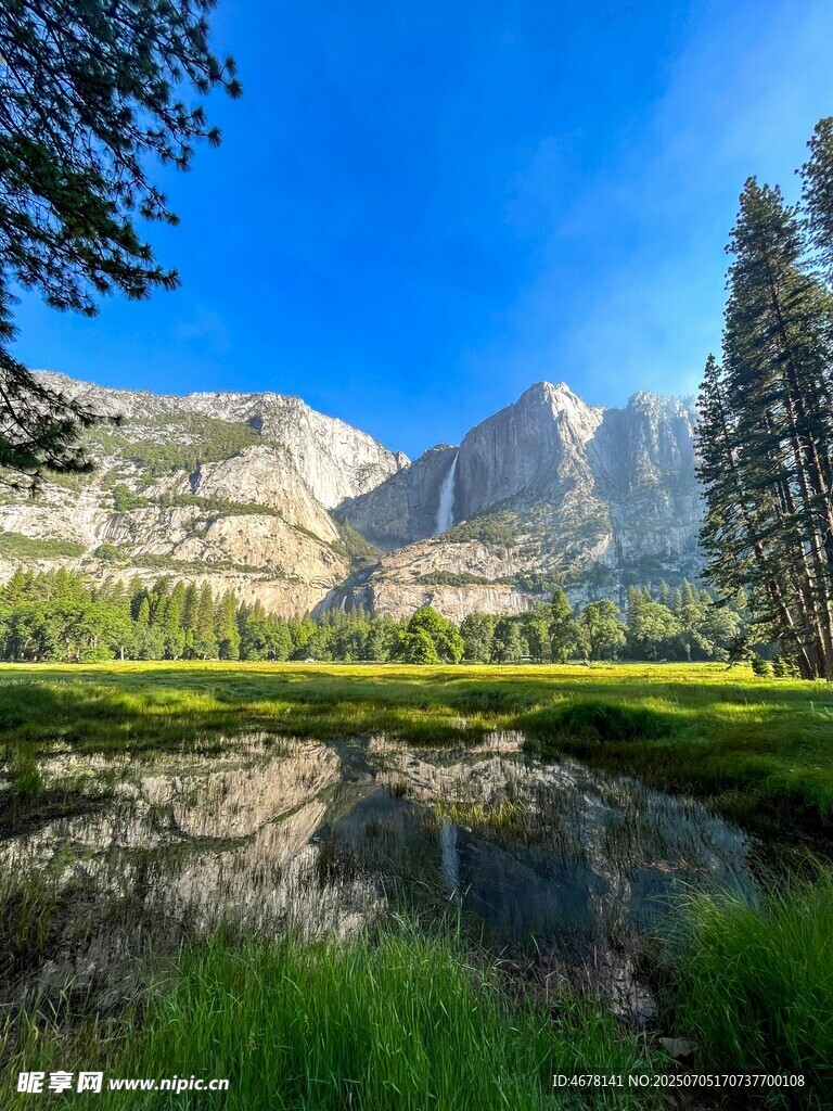 壮丽山间美景