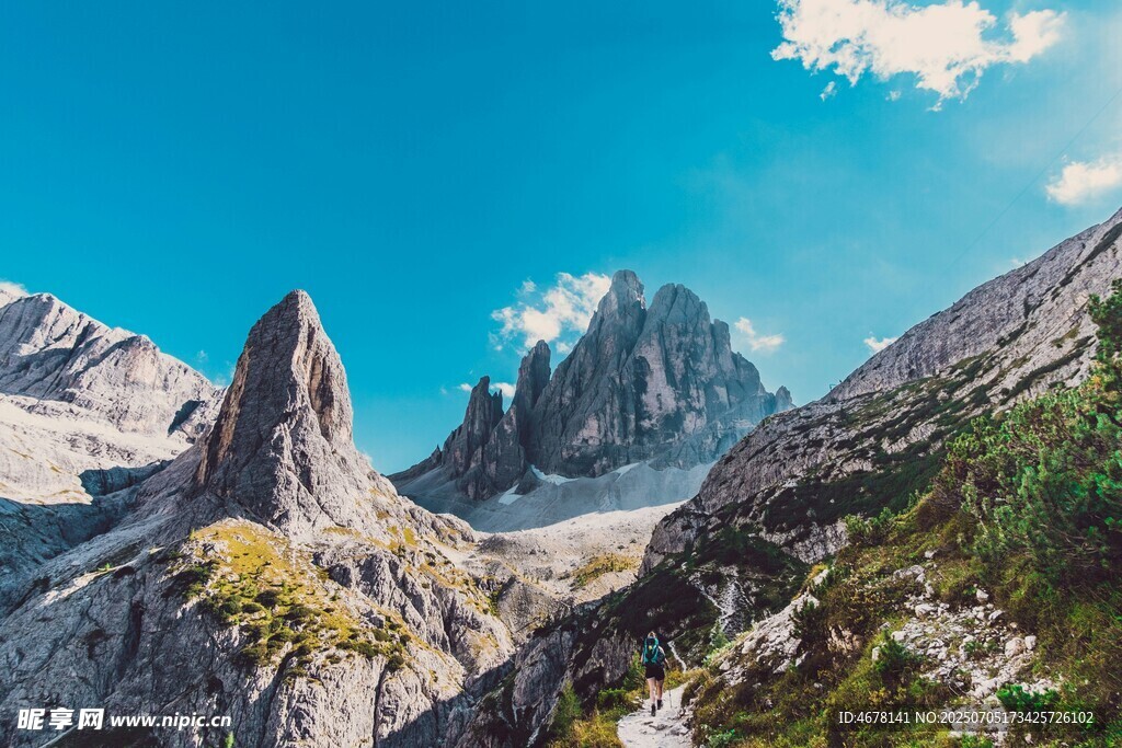 壮丽高山美景