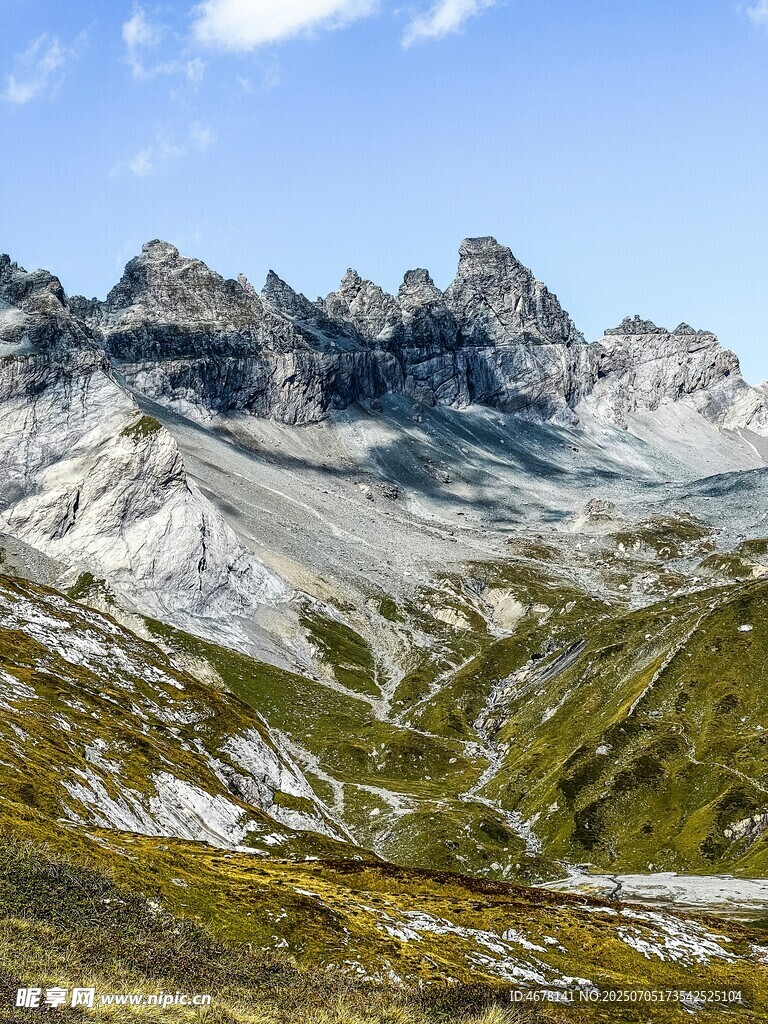 壮丽高山美景