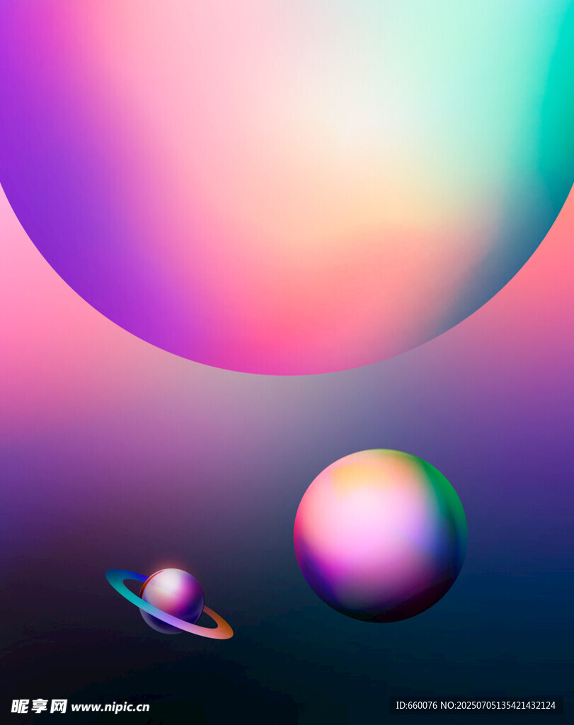 梦幻宇宙星球景观