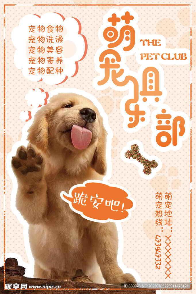 萌宠俱乐部可爱小狗形象