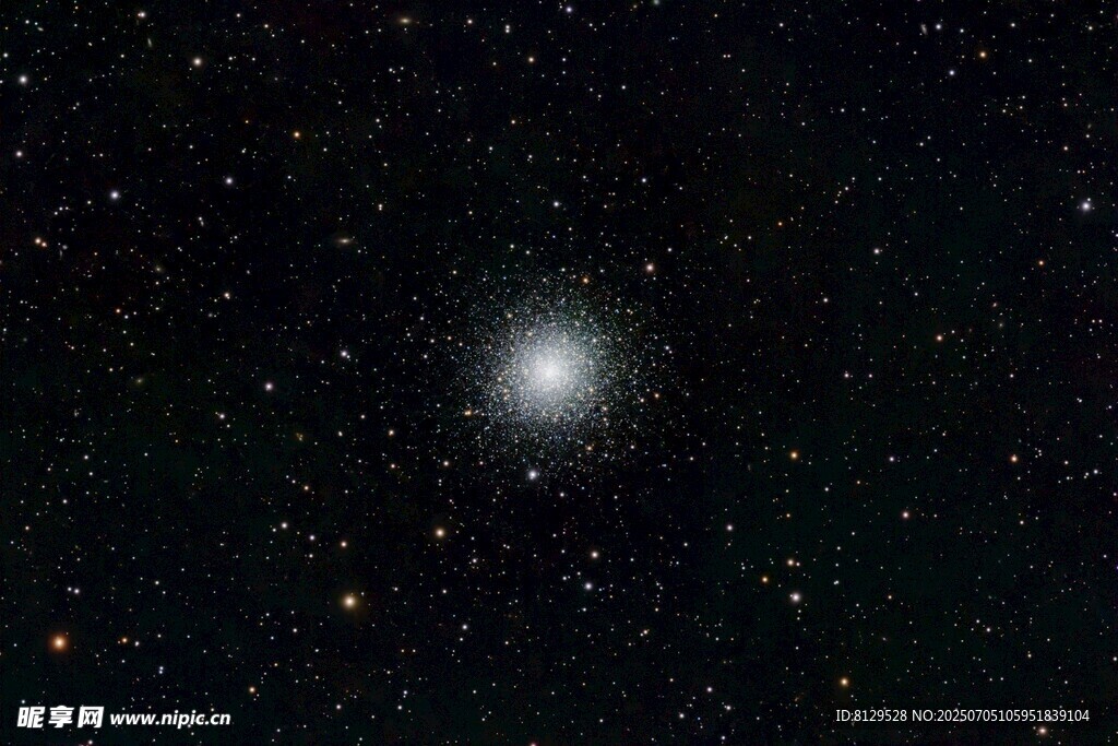 夜空中闪耀的明亮恒星