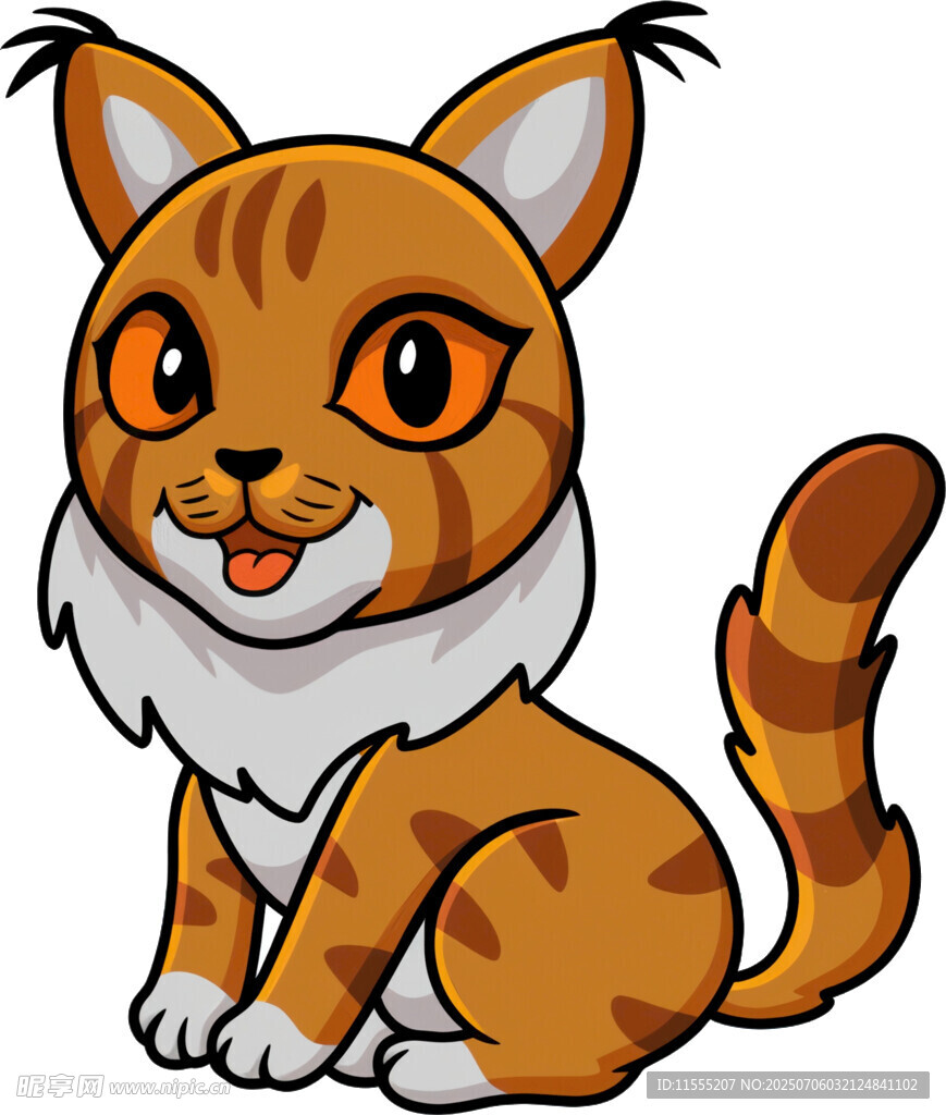 可爱卡通小猫