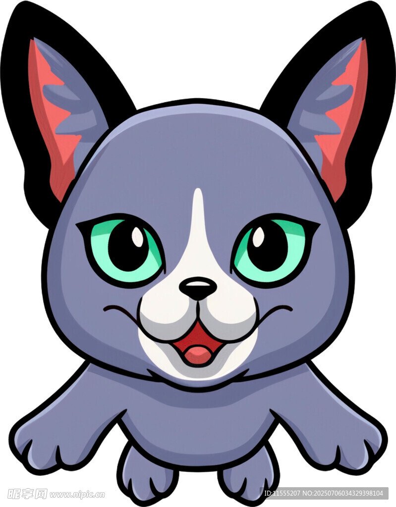 可爱卡通猫咪形象