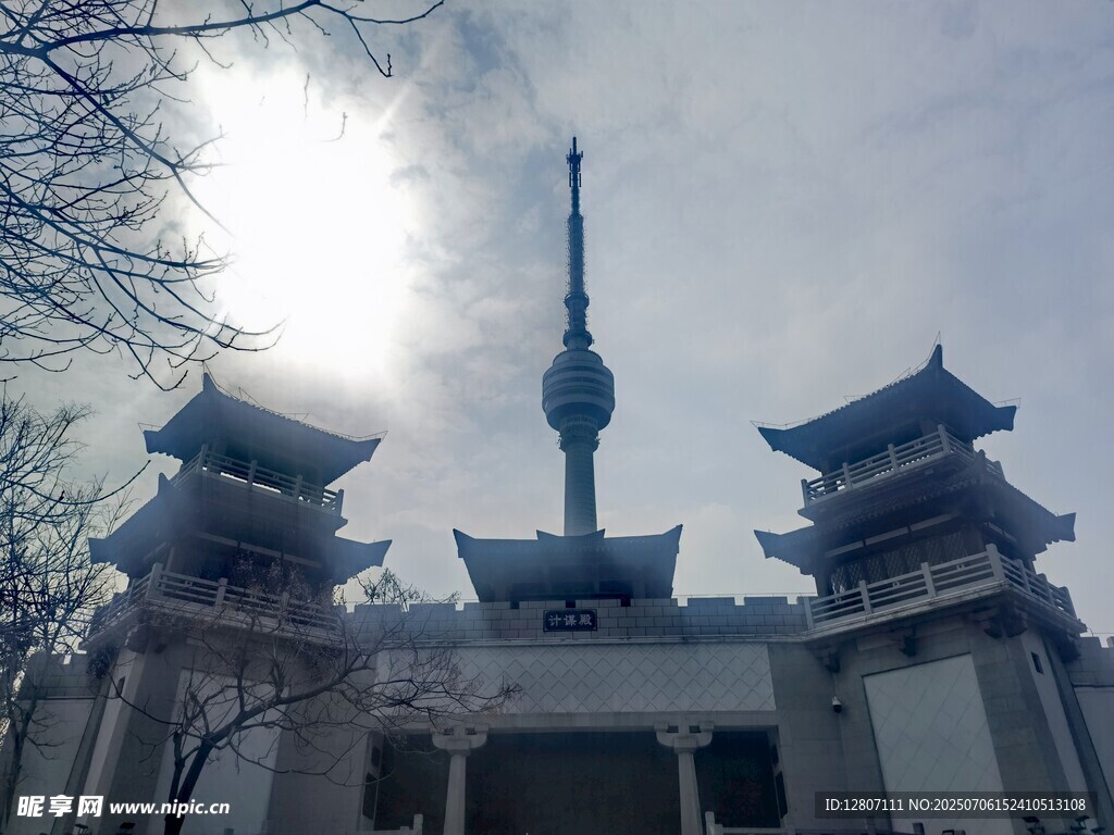 武汉小龟山 电视塔