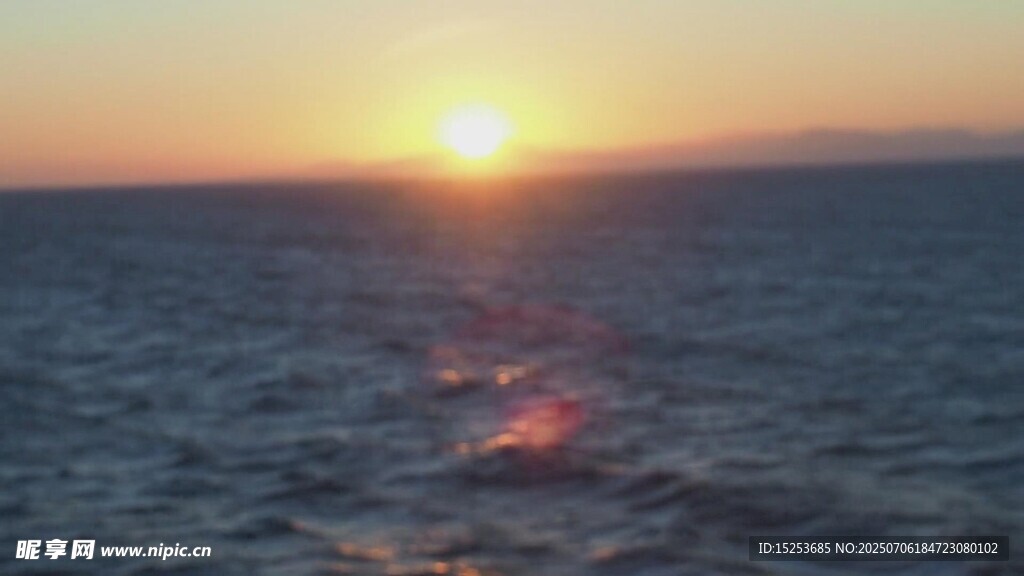 海上日落美景