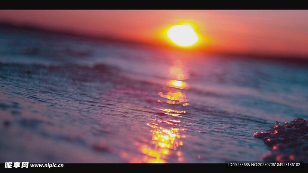 海上日落美景