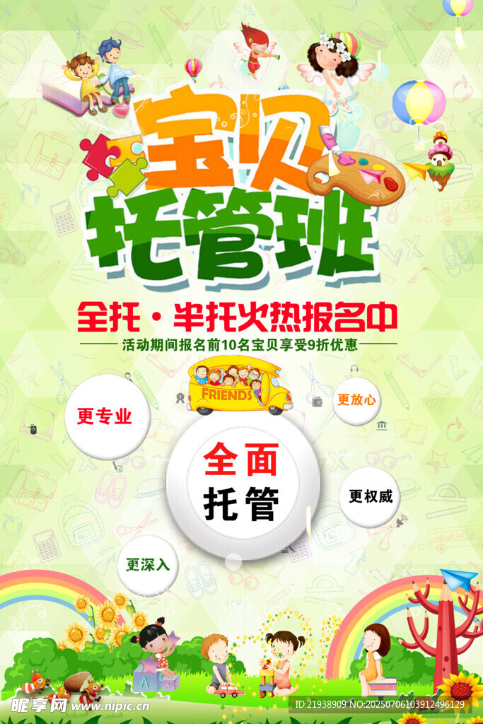 托管海报
