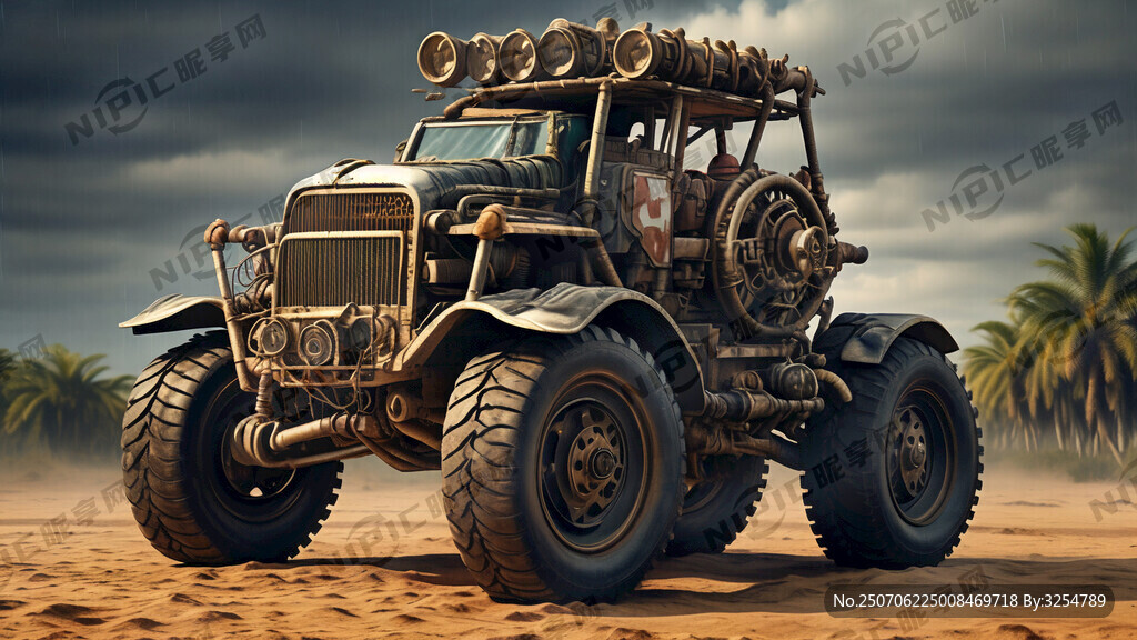 电影侏罗纪世界中的牧马人车辆