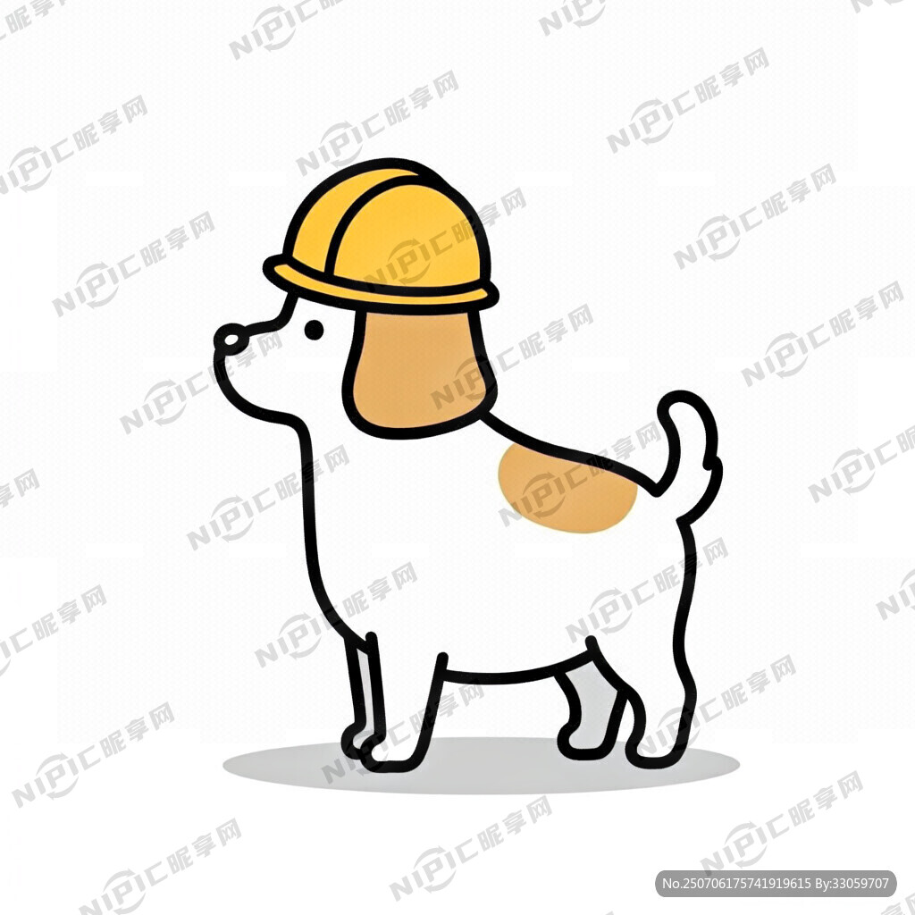 卡通动物 站立姿势 要全身形象