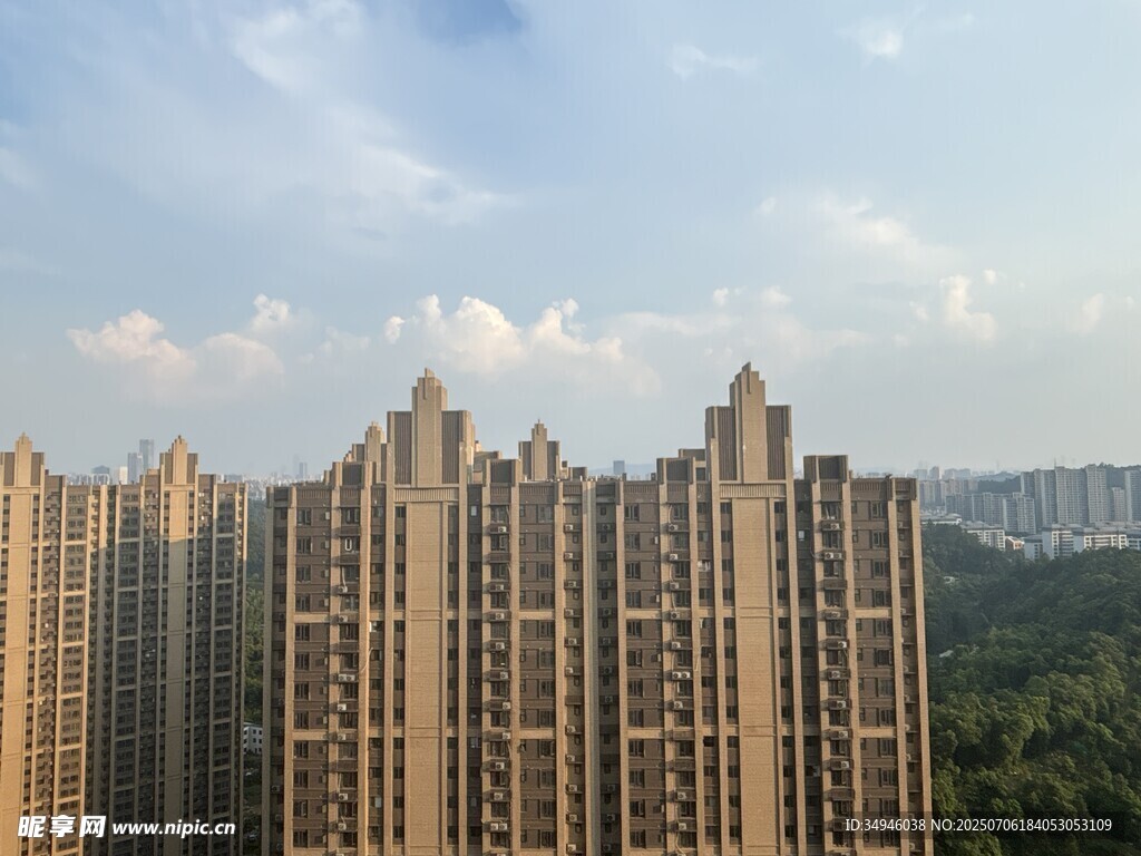 高层住宅区景观