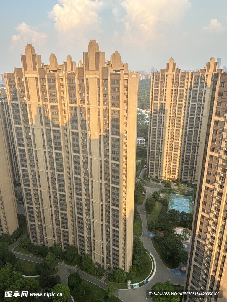 城市高楼景观