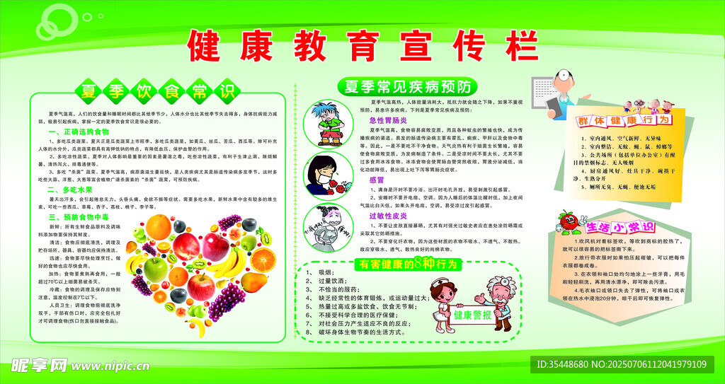 健康教育宣传栏