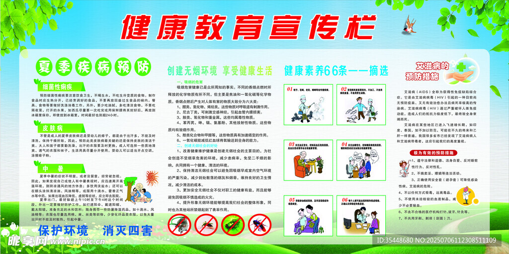 健康教育宣传栏