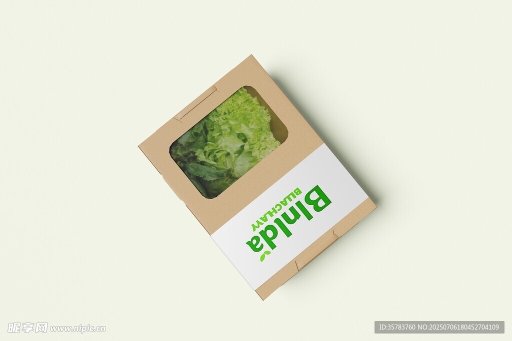 食品包装盒样机
