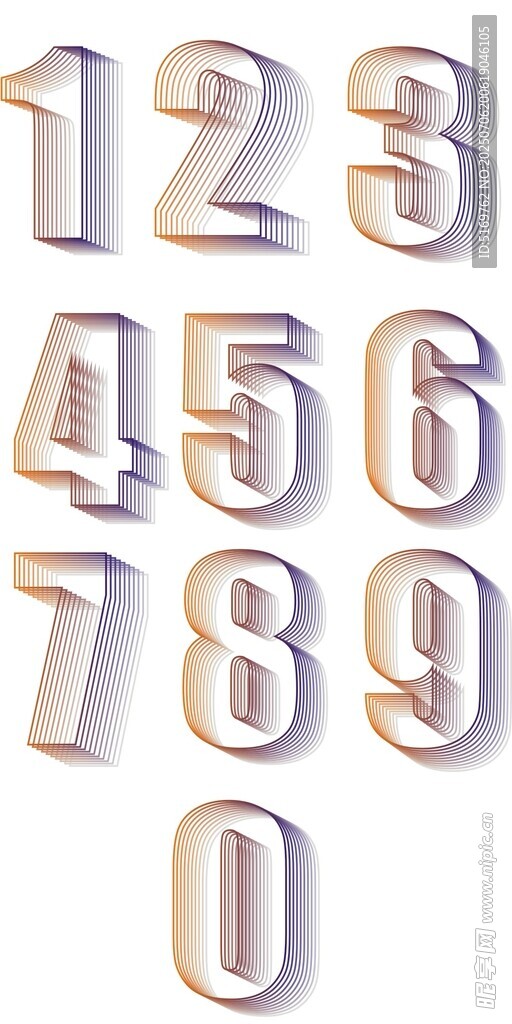立体数字展示