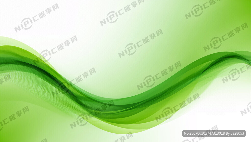 这是一张以绿色为主色调的背景图