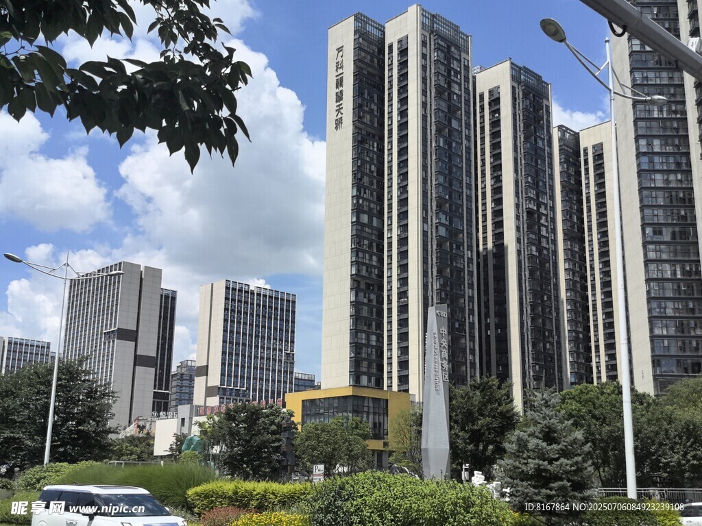 城市高楼景观