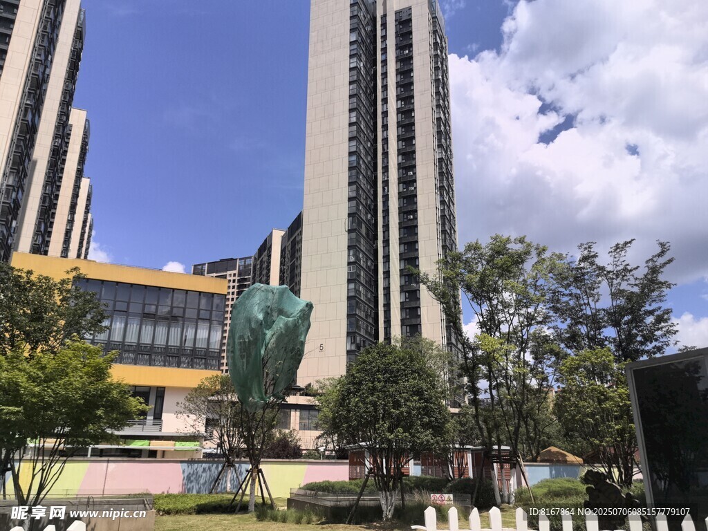 现代都市高楼景观