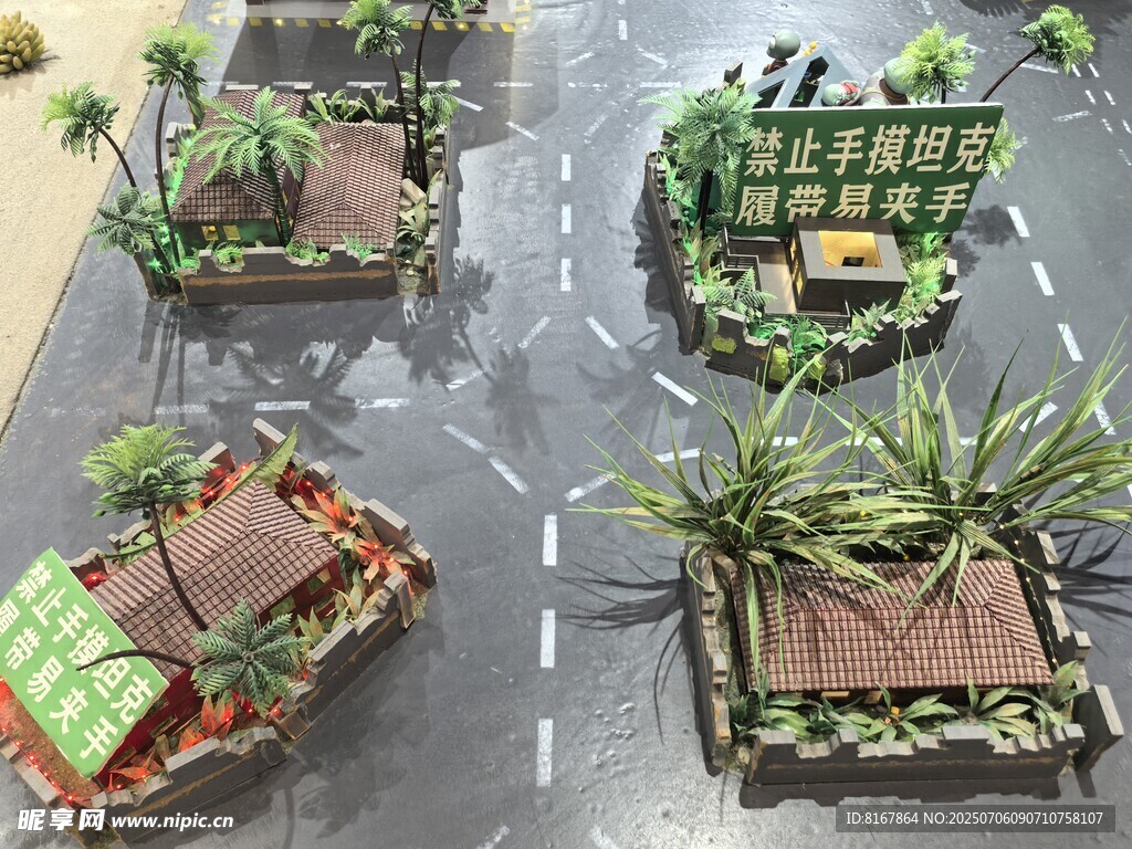 创意街头绿植景观装置