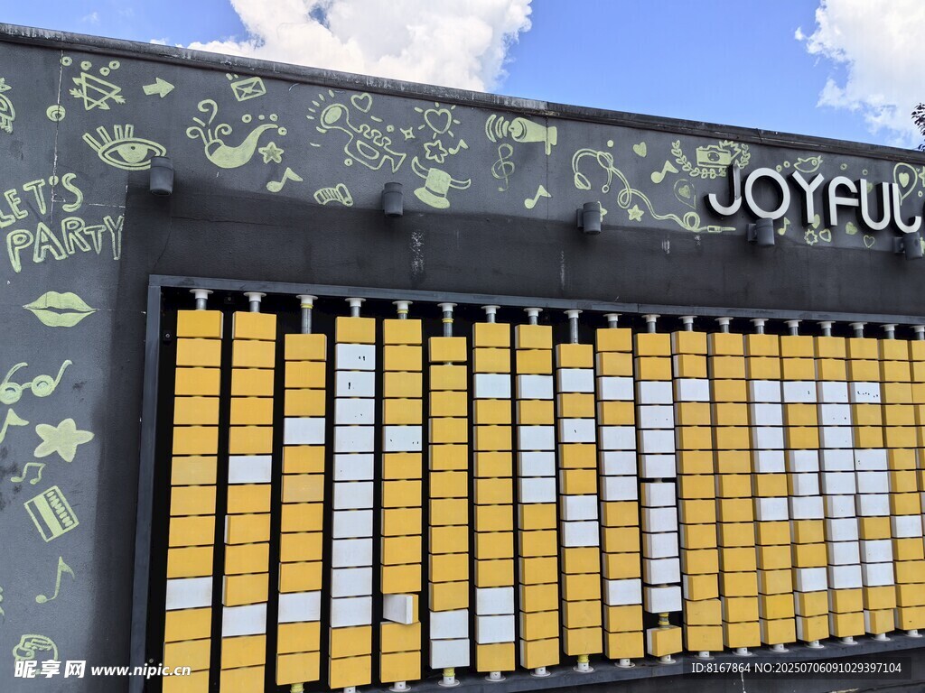 Joyful标识牌