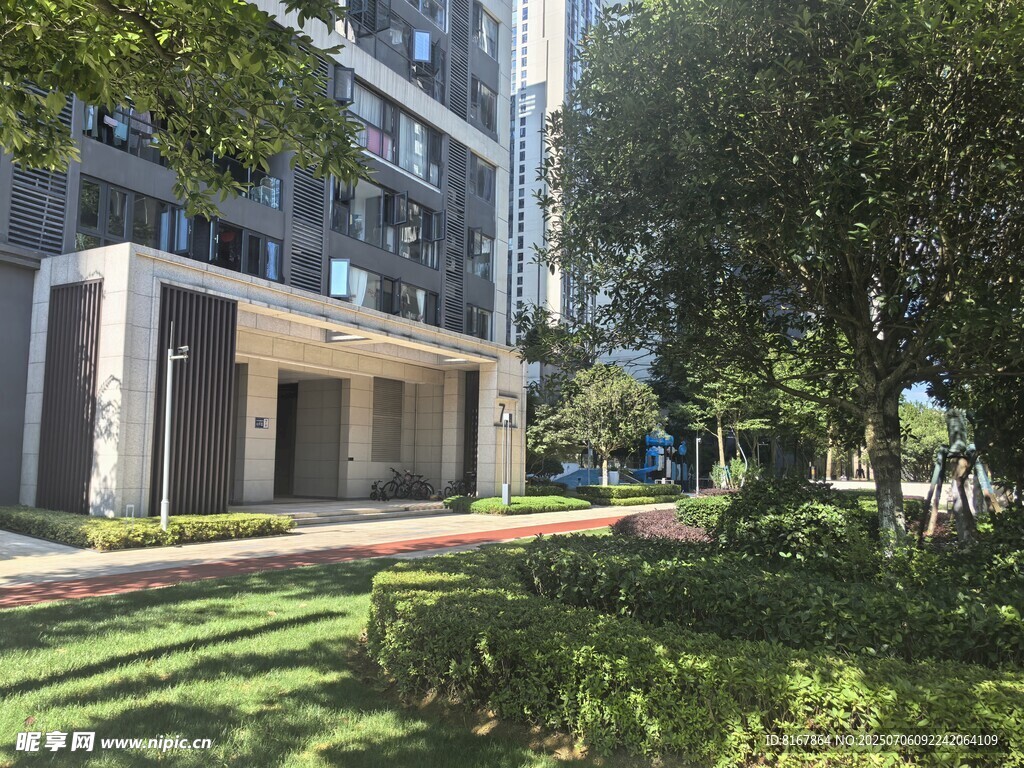 现代小区入口景观