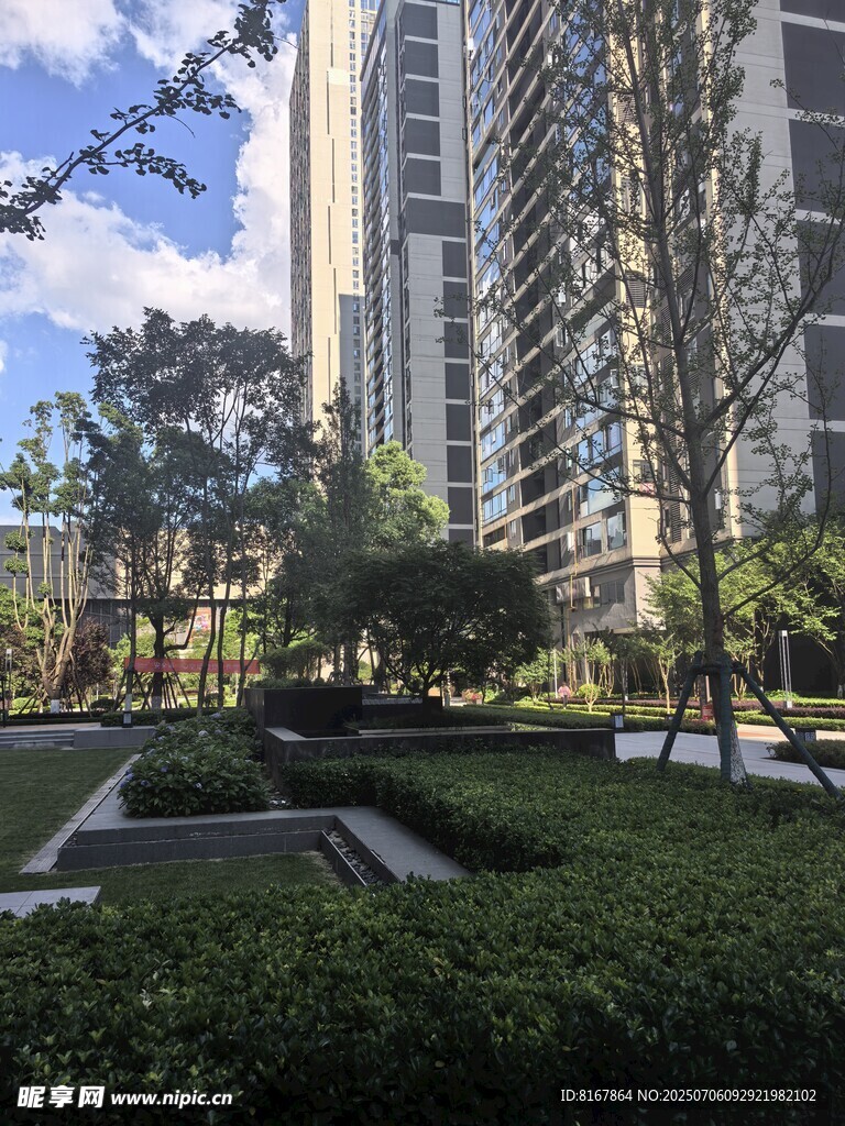 现代都市小区园林景观