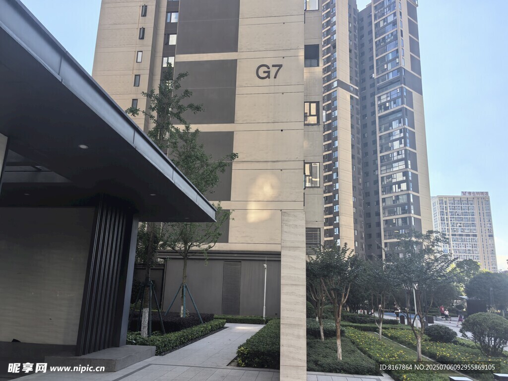 现代高层住宅建筑景观