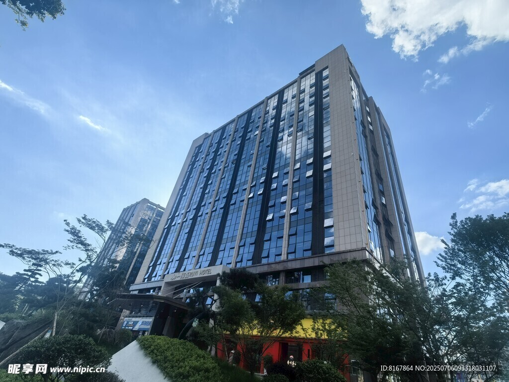 现代高楼大厦外观景观