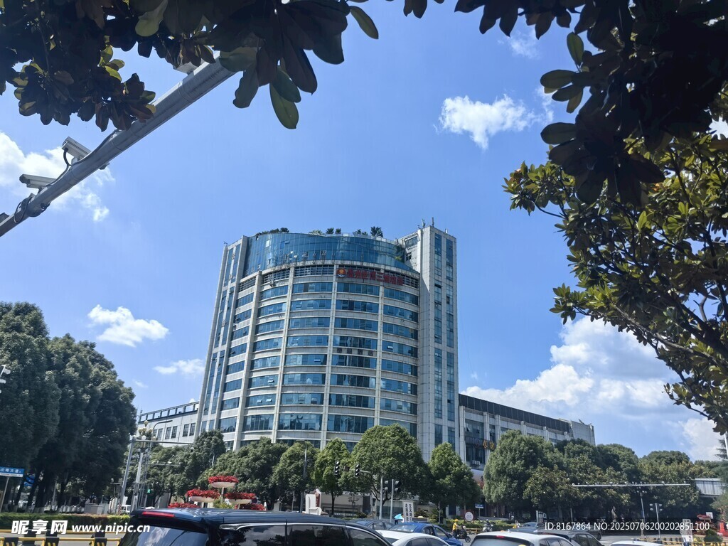 城市中现代风格的高楼大厦