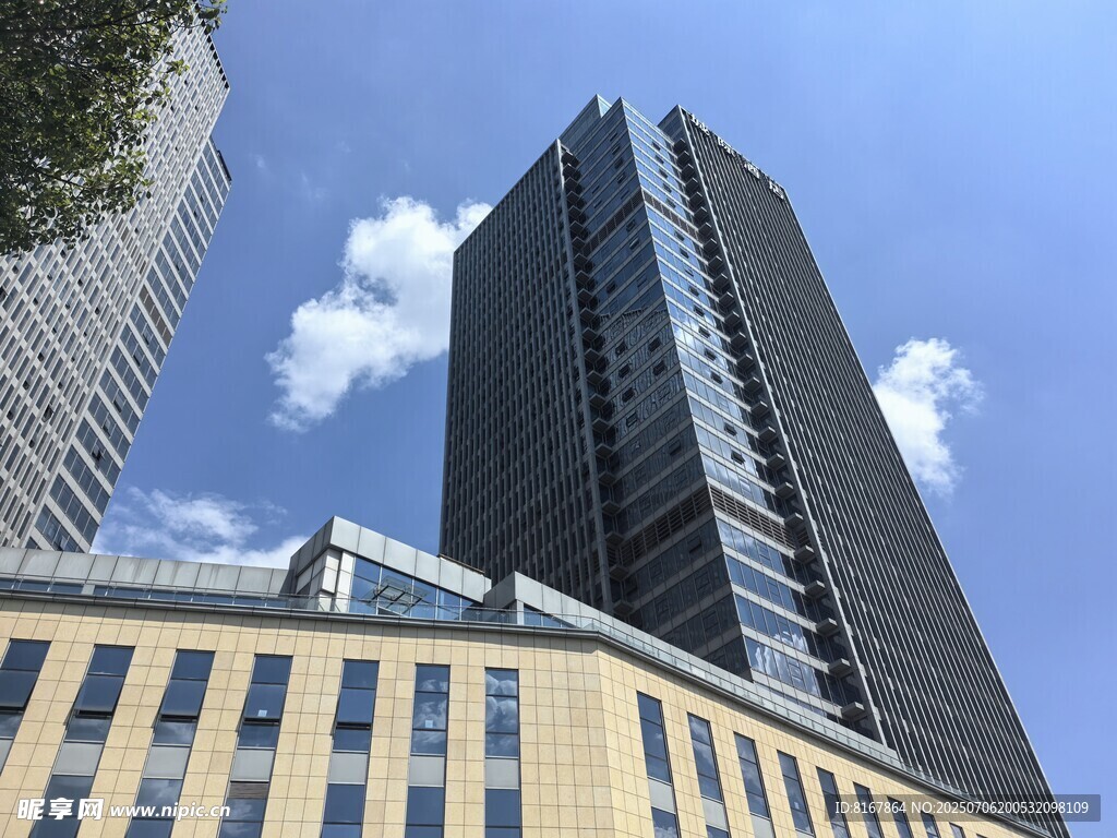 都市摩天大楼景观