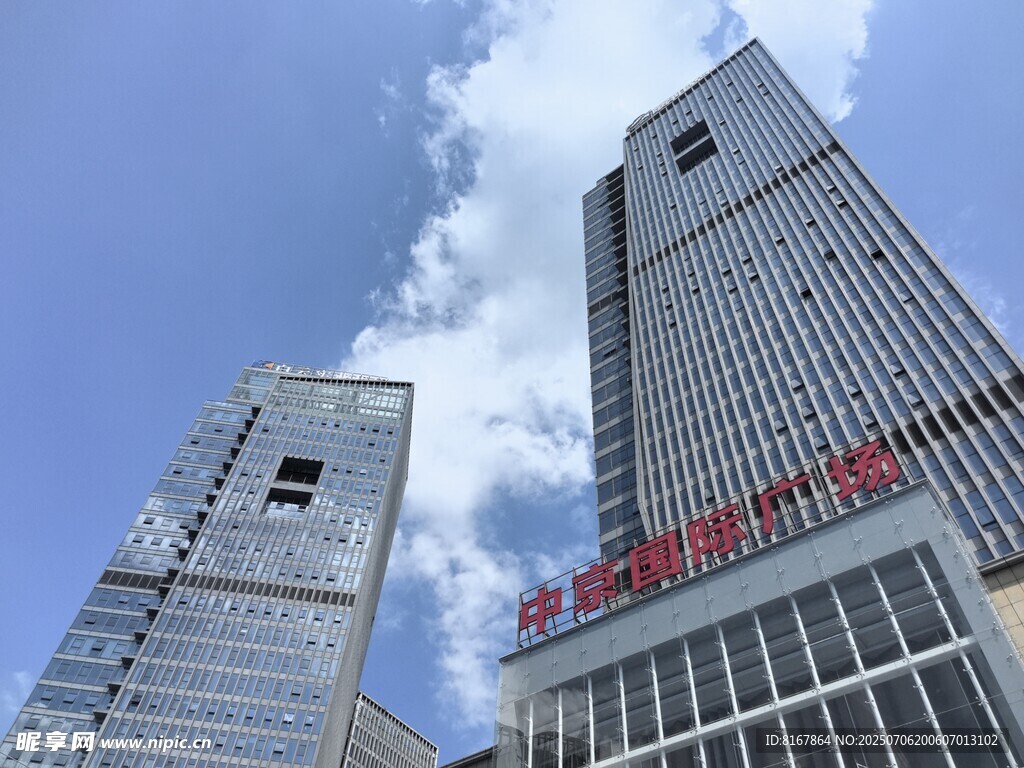 现代高楼大厦景观